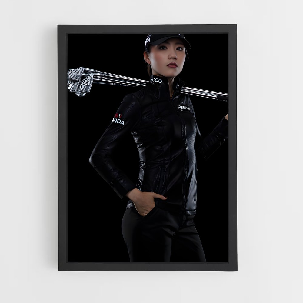 Poster Batte de La Victoire – affiche Golf (vue 2)